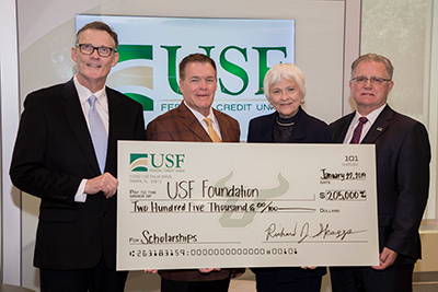$205,000 check presentation
